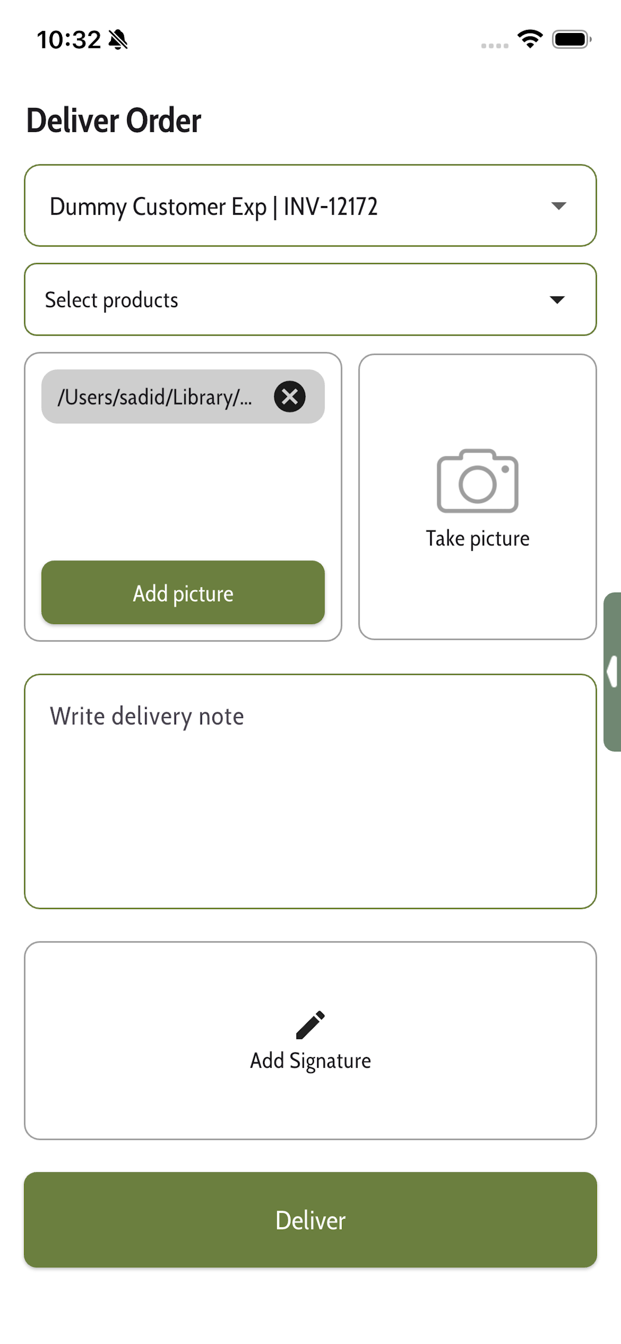 Delivery